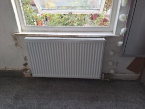 CH Radiator installation in Wigan