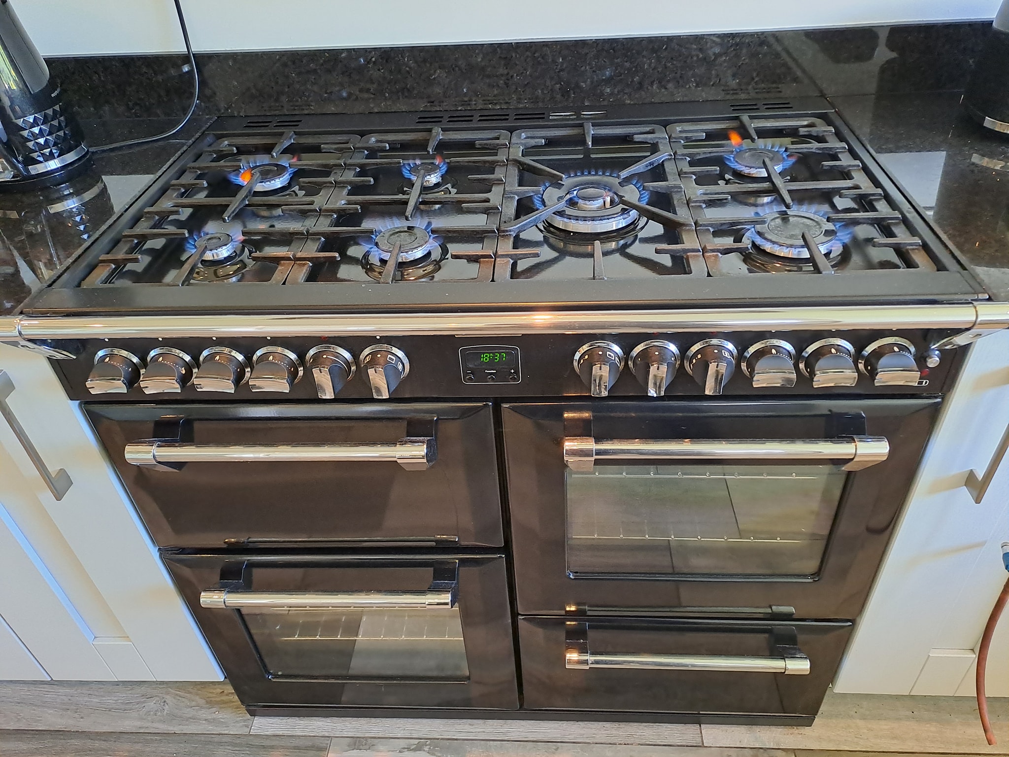Dual fuel Cooker Installation in Leigh