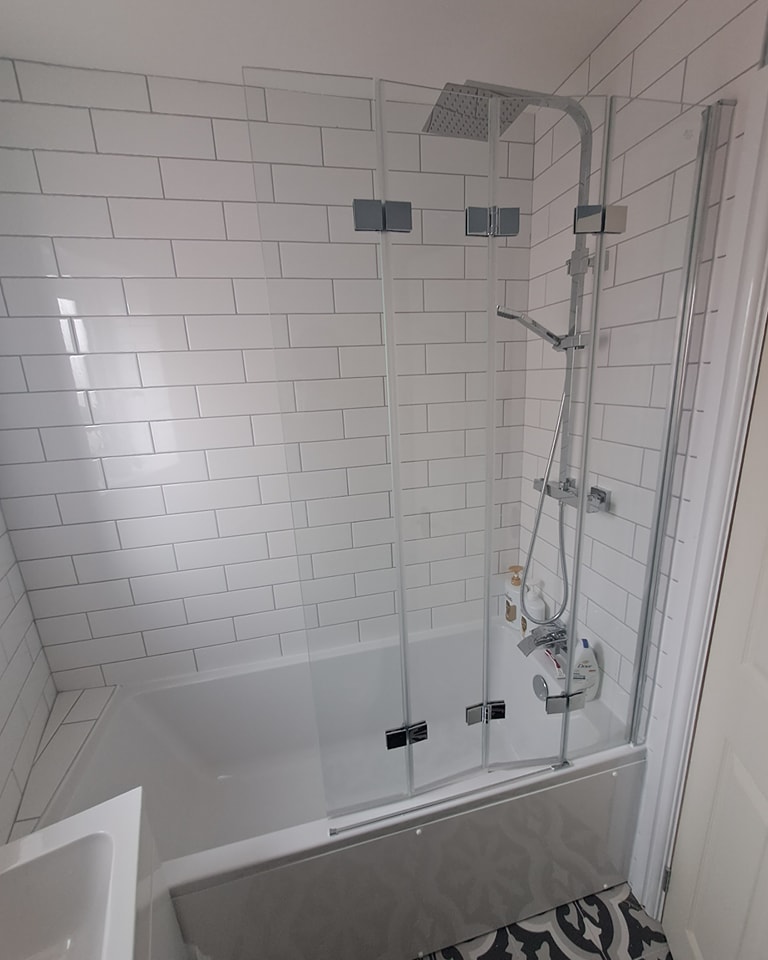 Tiled Shower Area