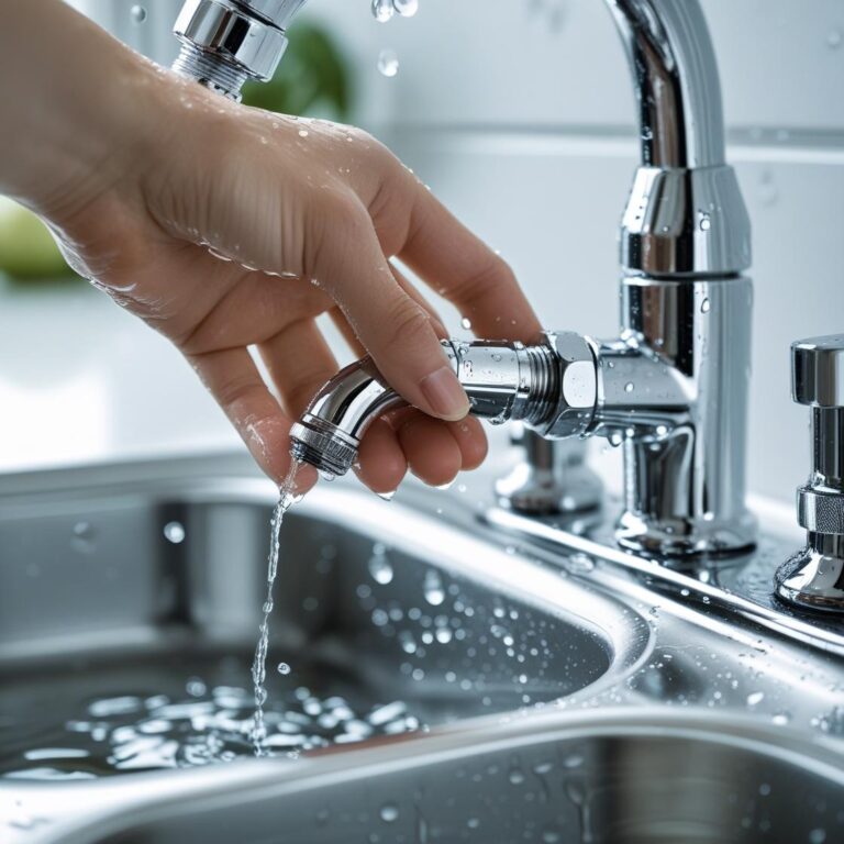 Stop tap valve in emergency leakage